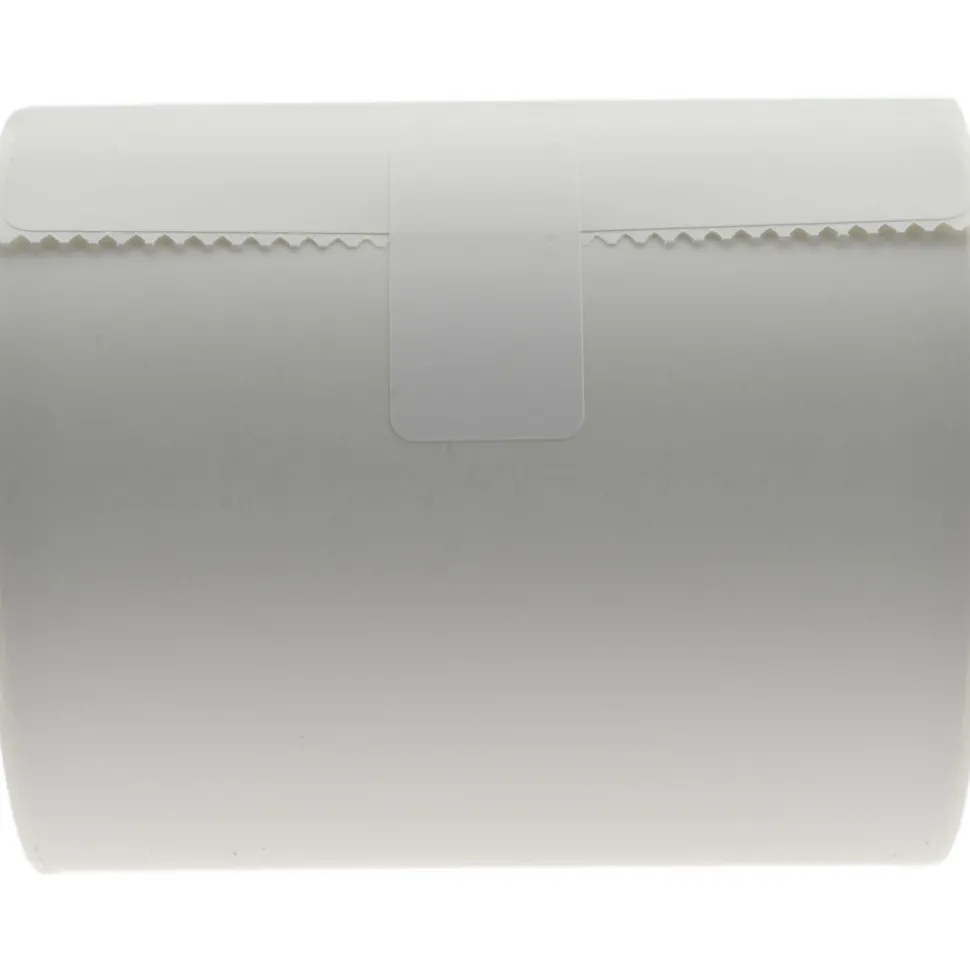 Label Maker Label: White, Paper, 6" OAL, 4" OAW