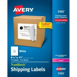Label Maker Label: White, Paper, 11