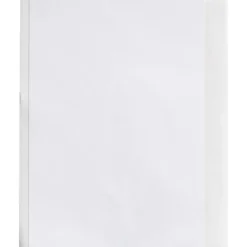 Label Maker Label: White, Vinyl, 1 Roll