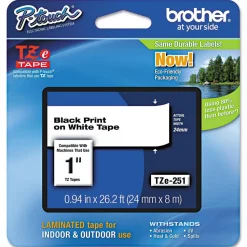 Labels, Ribbons & Tapes: Tape Type: Standard Adhesive Laminated Labeling Tape