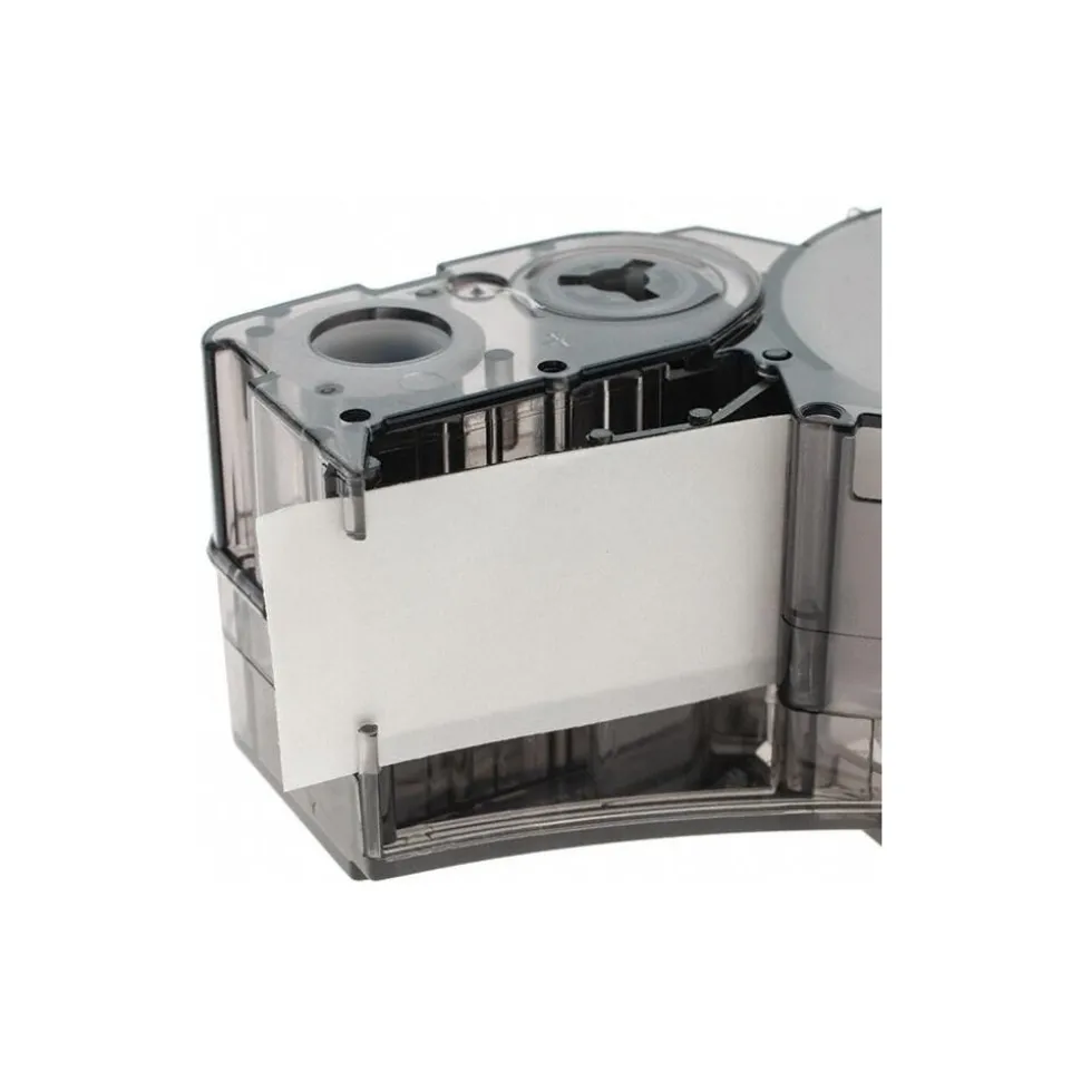 Label Tape: 3/4" x 16', Nylon, White
