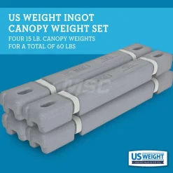 60lb Canopy Weight Set - 15lbs per Weight