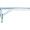 750 Lb Capacity, Anachrome Steel Coated, Folding L-Bracket