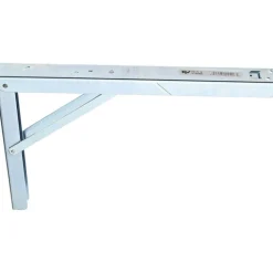 750 Lb Capacity, Anachrome Steel Coated, Folding L-Bracket