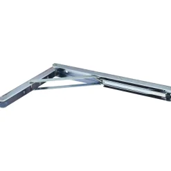 750 Lb Capacity, Anachrome Steel Coated, Folding L-Bracket