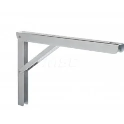 750 Lb Capacity, Anachrome Steel Coated, Folding L-Bracket