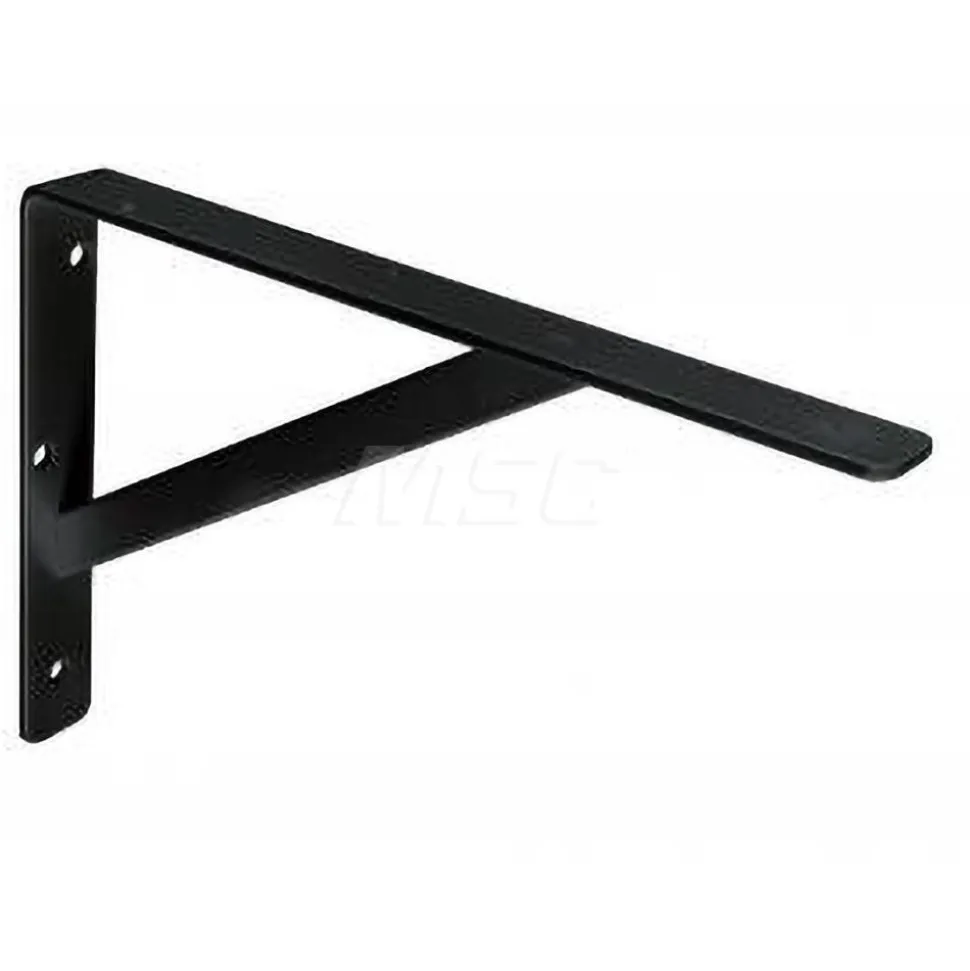 1,000 Lb Capacity, Black Epoxy Coated, L-Bracket