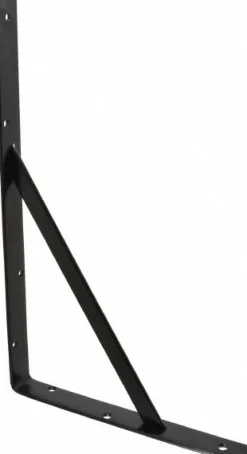 1,000 Lb Capacity, Black Epoxy Coated, L-Bracket