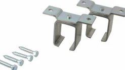 300 Lb Capacity, Galvanized, Single Ceiling Box Rail Bracket