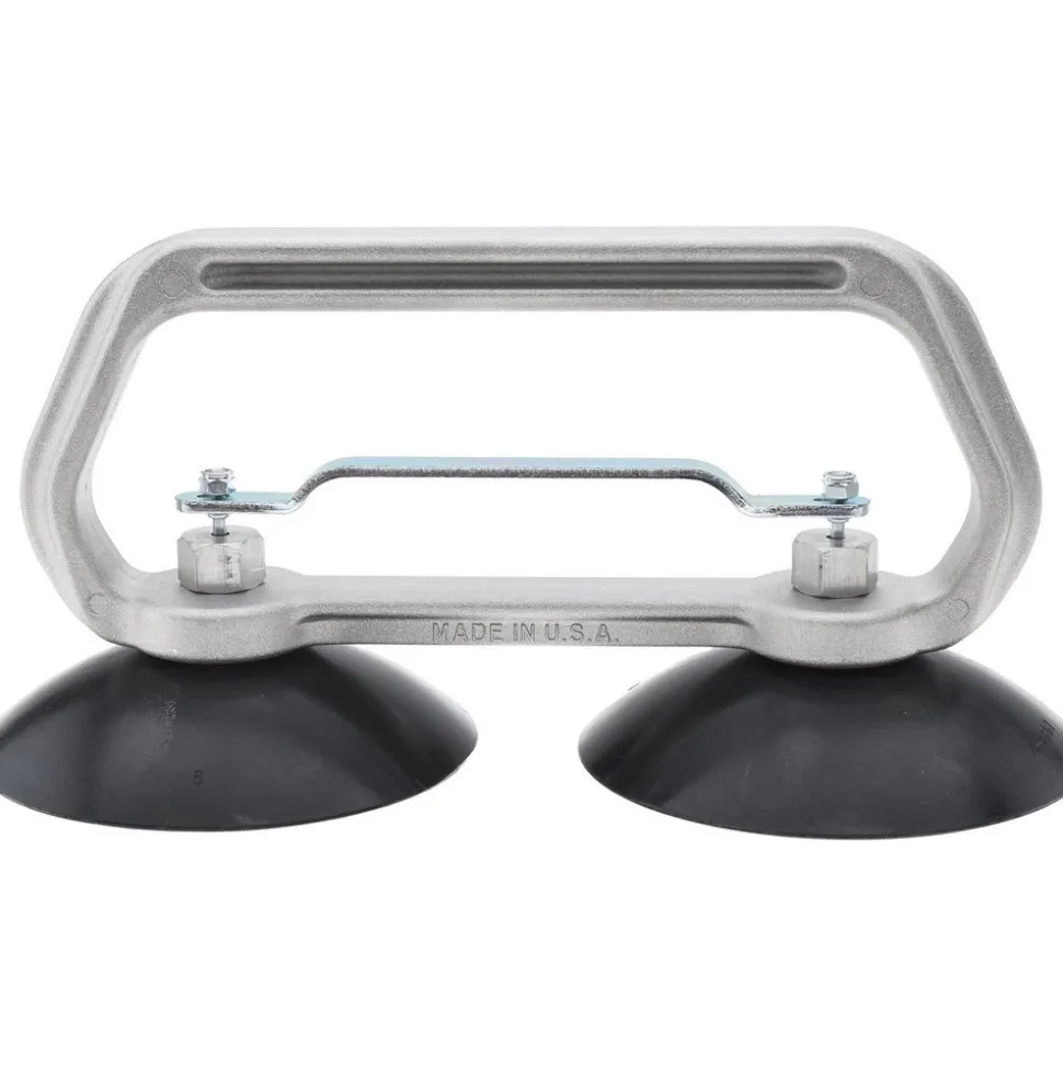 75 Lb. Capacity Heavy Duty Double Cup Sheet Metal Lifter with Release Trigger