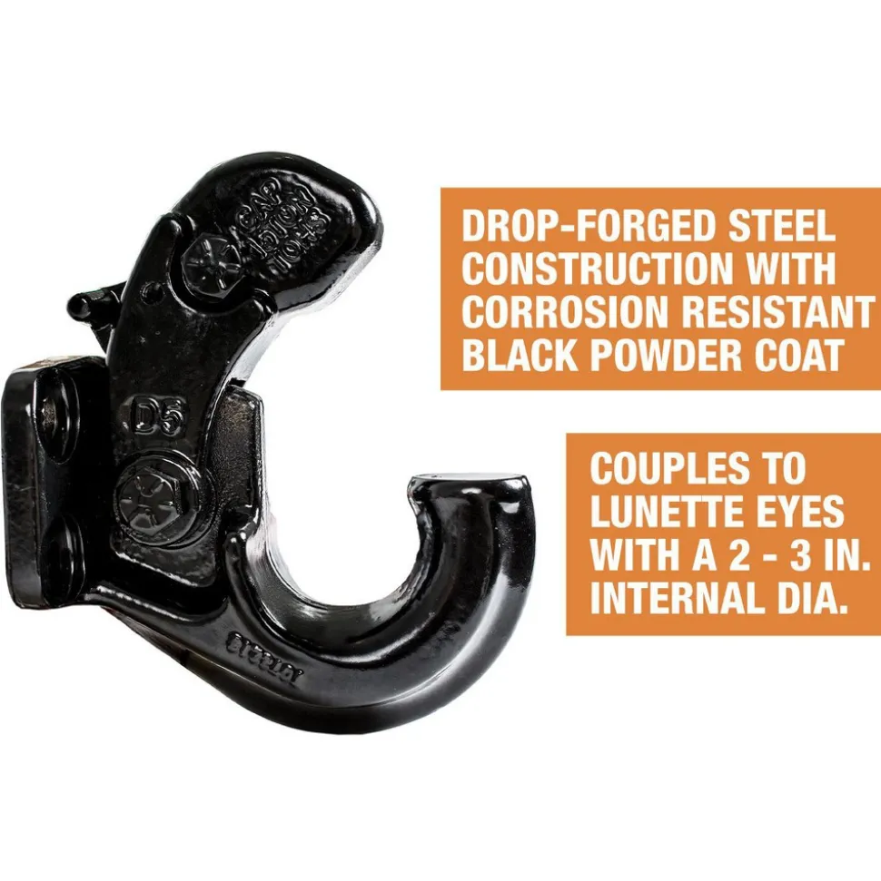 30,000 Lb Capacity Pintle Hook with Mounting Kit