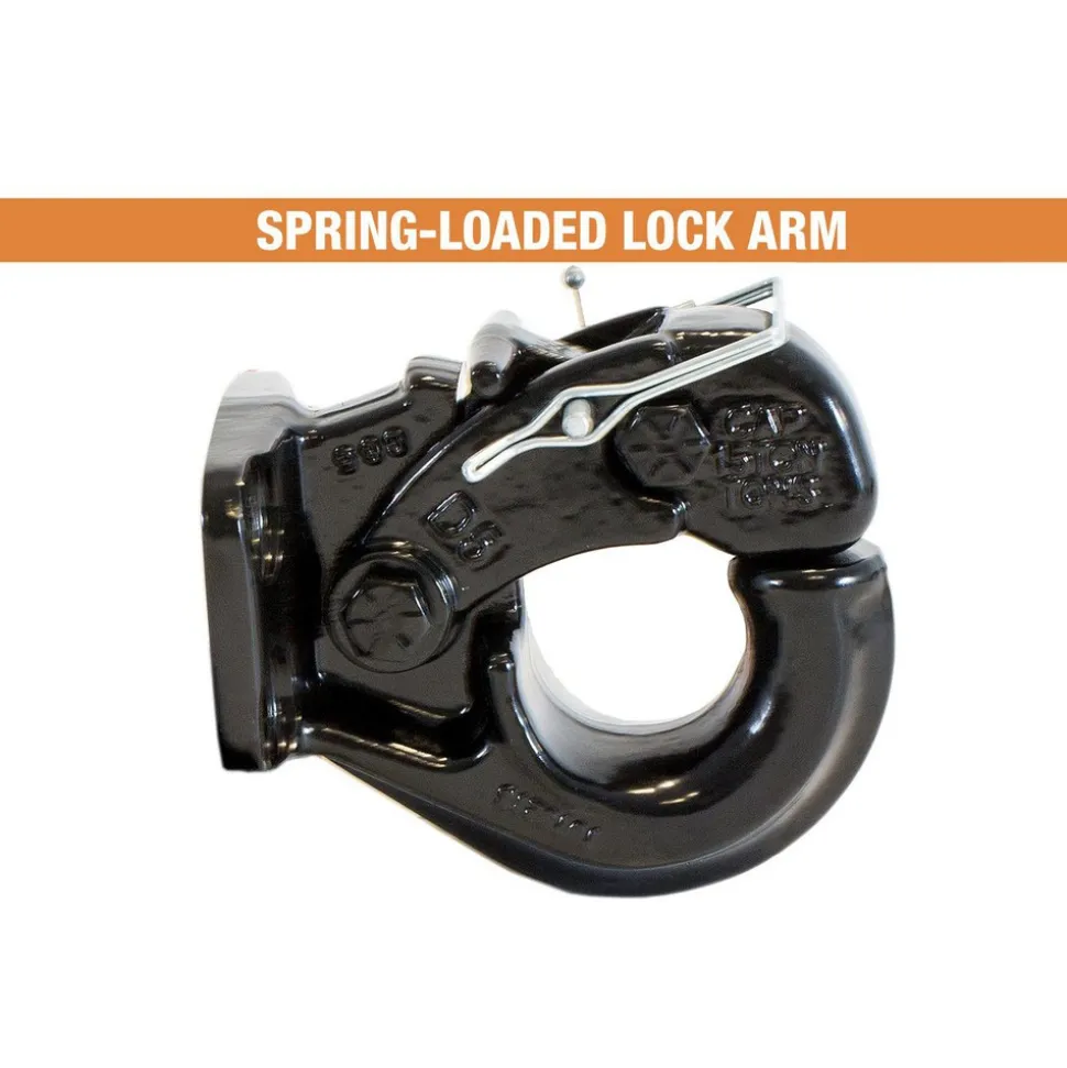 30,000 Lb Capacity Pintle Hook with Mounting Kit