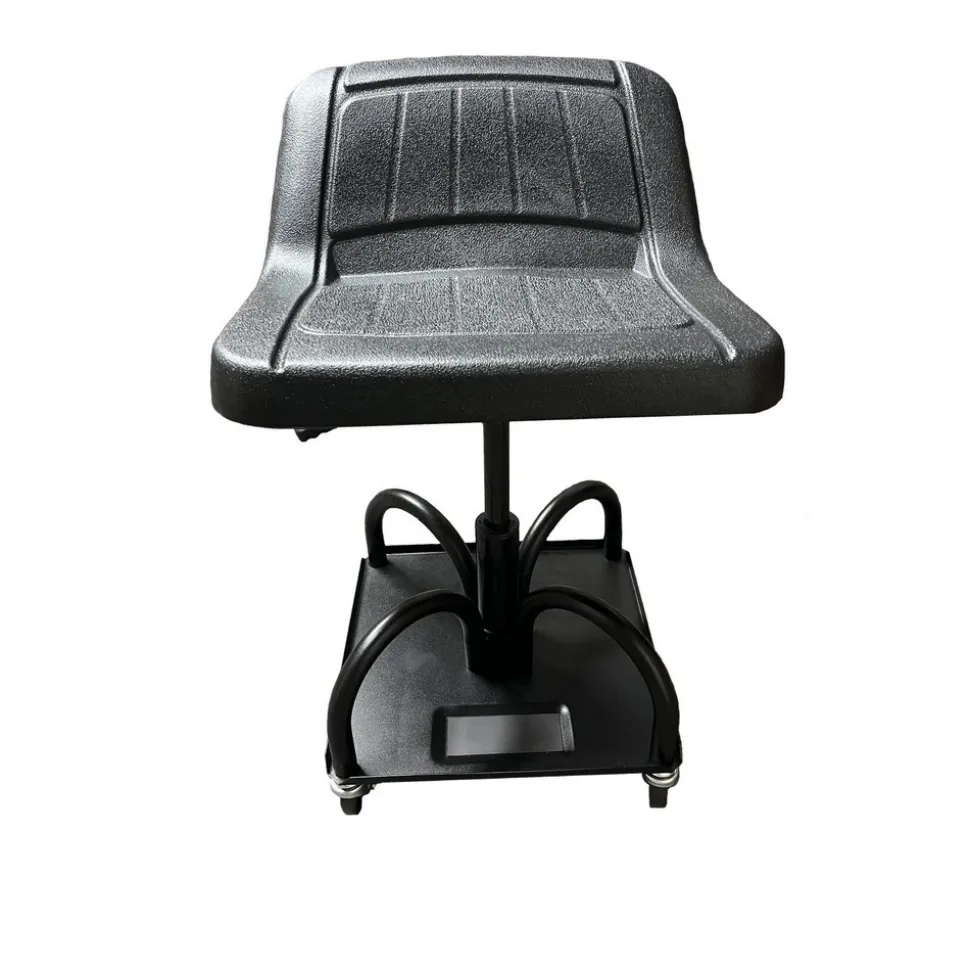 480 Lb Capacity, 4 Wheel Adjustable Creeper Seat