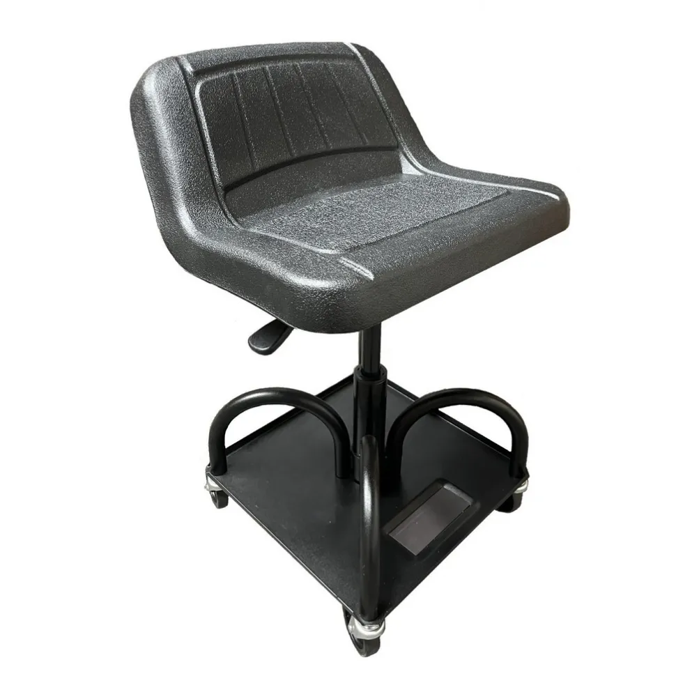 480 Lb Capacity, 4 Wheel Adjustable Creeper Seat
