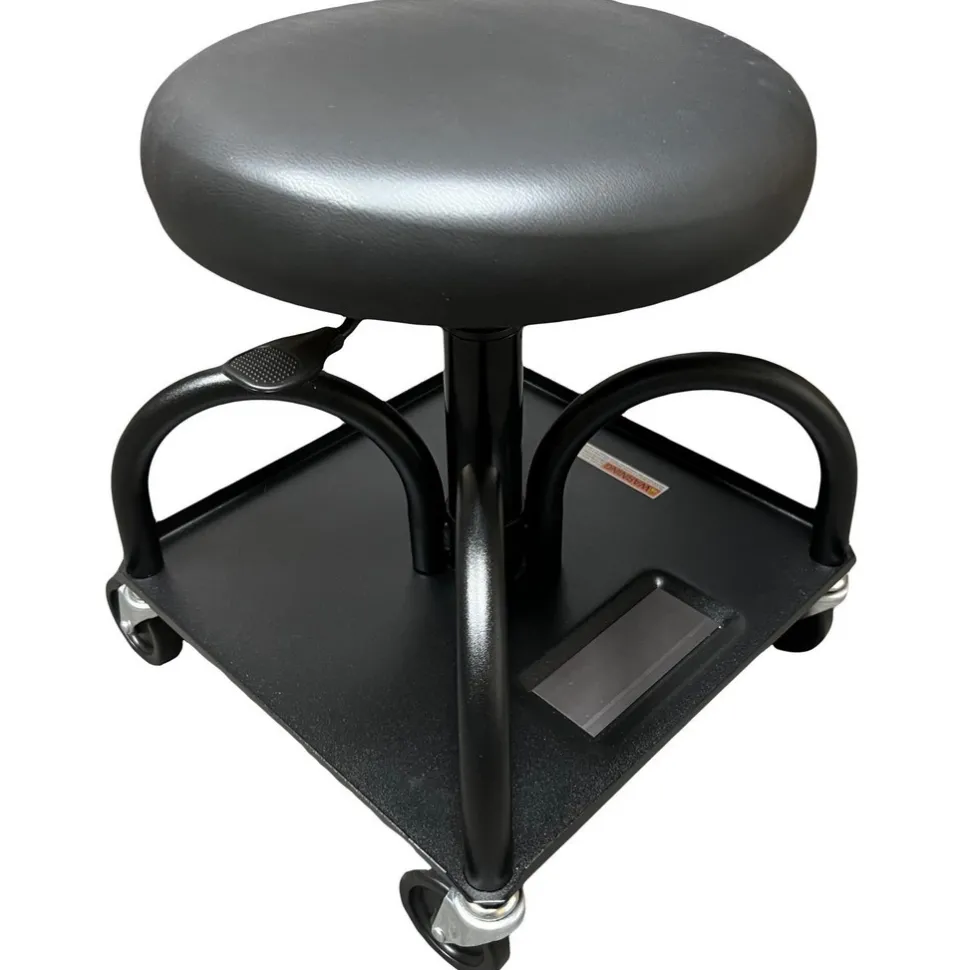 480 Lb Capacity, 4 Wheel Adjustable Creeper Seat