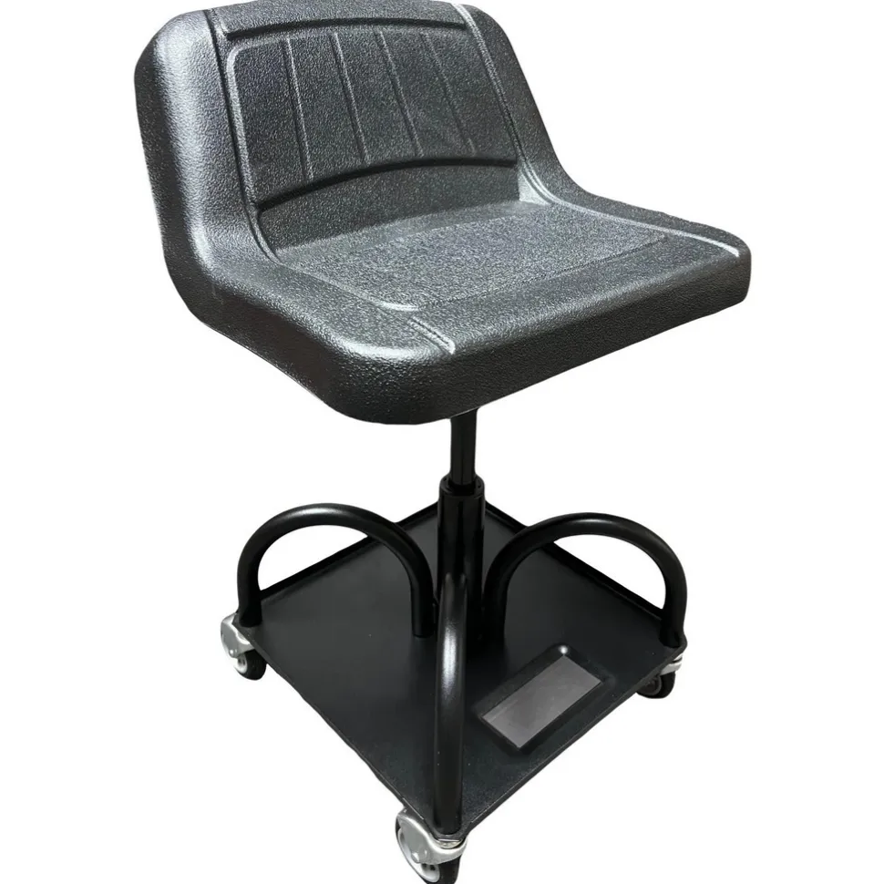 440 Lb Capacity, 4 Wheel Adjustable Creeper Seat