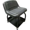 480 Lb Capacity, 4 Wheel Creeper Seat