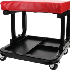 260 Lb Capacity, 4 Wheel Creeper Seat with Tray