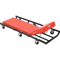 330 Lb Capacity, 6 Wheel Creeper with Adjustable Headrest