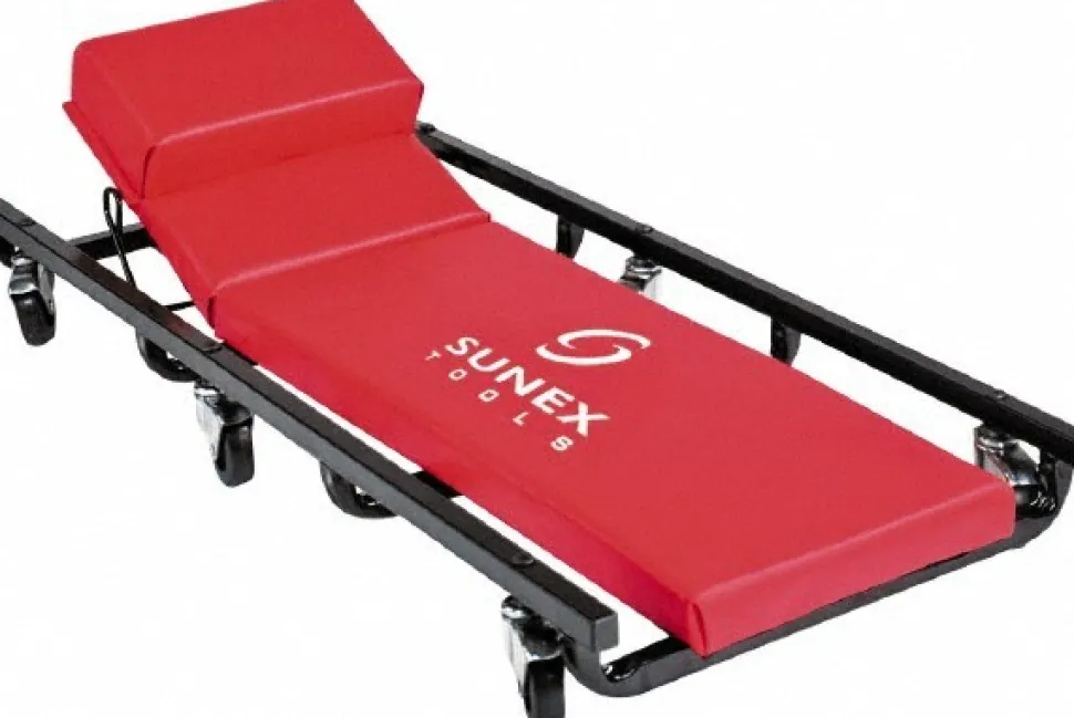 250 Lb Capacity, 6 Wheel Creeper (with Adjustable Headrest)