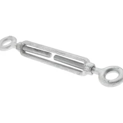 800 Lb Load Limit, 5/16" Thread Dia, 4-1/2" Take Up, Steel Eye & Eye Turnbuckle