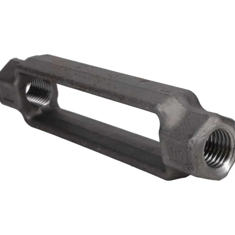 10,000 Lb Load Limit, 1" Thread Dia, 6" Take Up, Steel Turnbuckle Body Turnbuckle