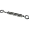 2,200 Lb Load Limit, 1/2" Thread Dia, 6" Take Up, Steel Eye & Eye Turnbuckle