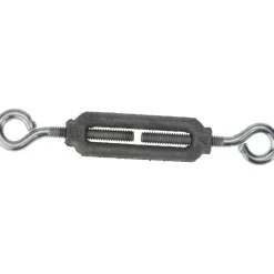 74 Lb Load Limit, 1/4" Thread Dia, 2-1/4" Take Up, Aluminum Eye & Eye Turnbuckle