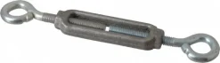 96 Lb Load Limit, 5/16" Thread Dia, 2-9/16" Take Up, Aluminum Eye & Eye Turnbuckle