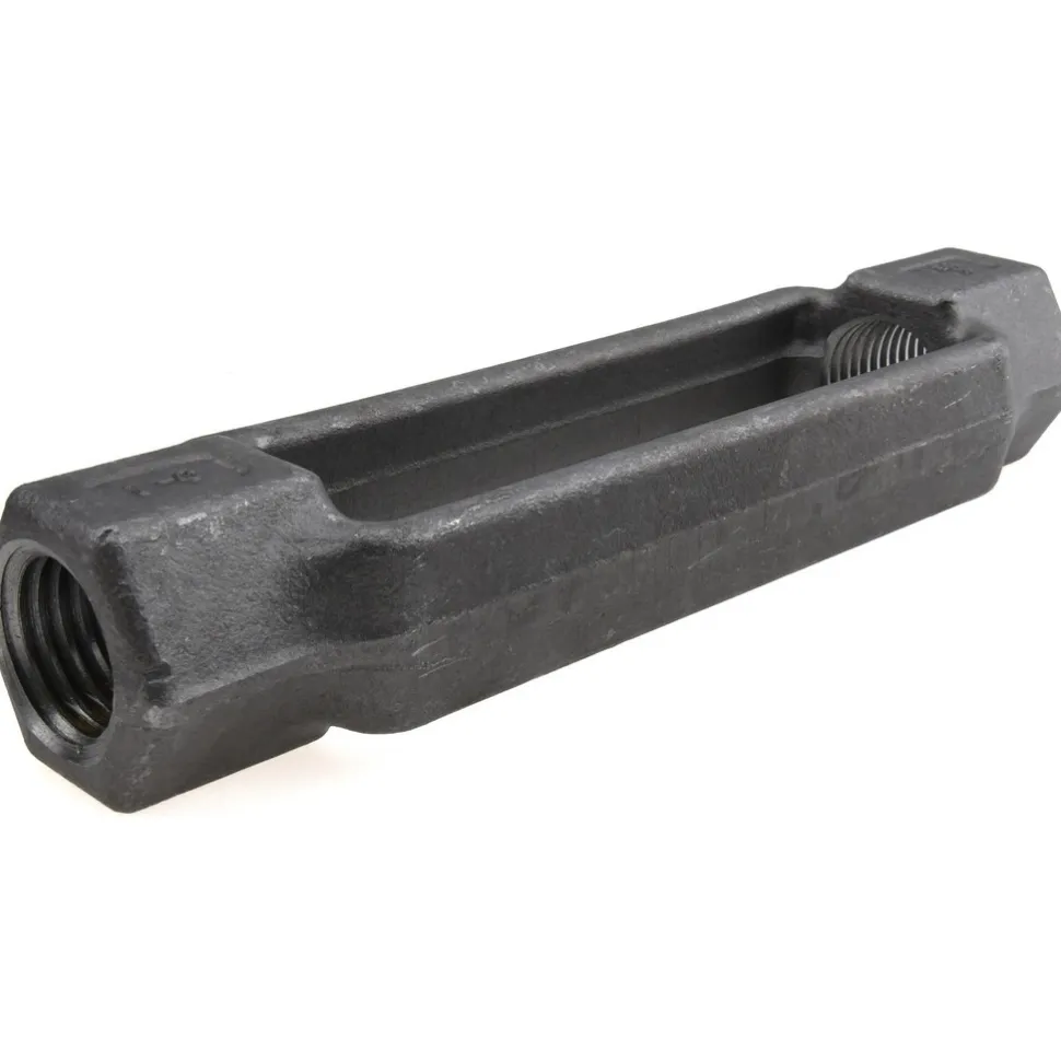 15,200 Lb Load Limit, 1-1/4" Thread Dia, 6" Take Up, Steel Turnbuckle Body Turnbuckle