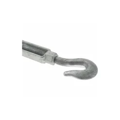 3,500 Lb Load Limit, 5/8" Thread Dia, 6" Take Up, Steel Hook & Eye Turnbuckle