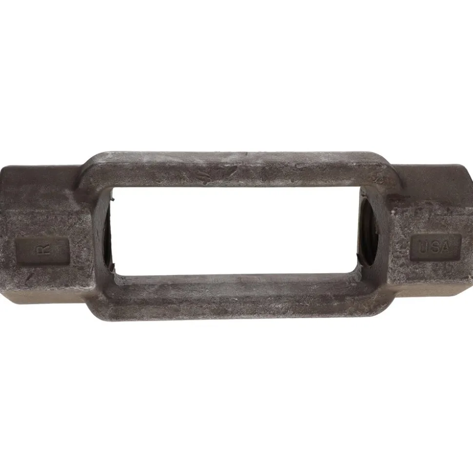 34,000 Lb Load Limit, 1-7/8" Thread Dia, 6" Take Up, Steel Turnbuckle Body Turnbuckle