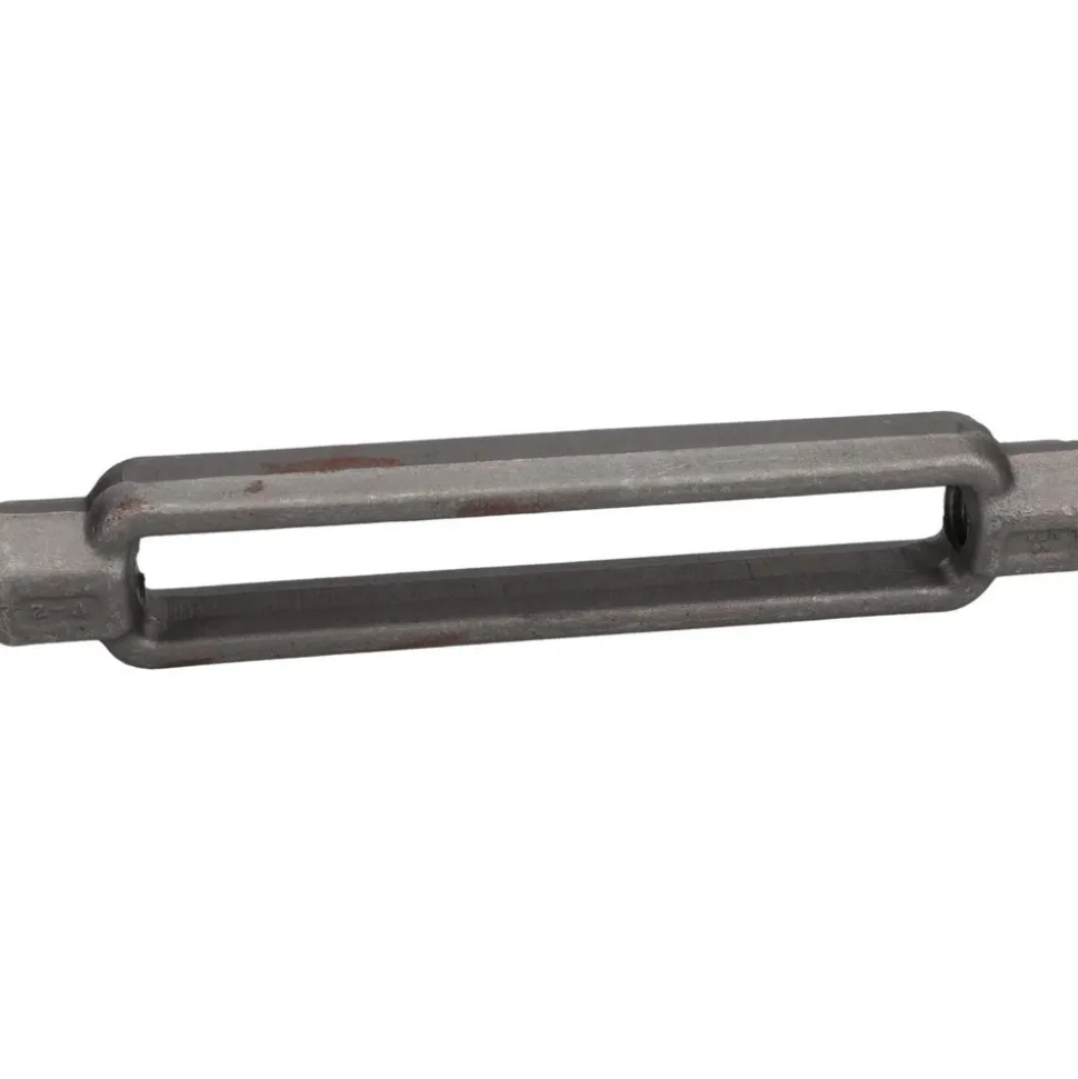 3,500 Lb Load Limit, 5/8" Thread Dia, 6" Take Up, Steel Turnbuckle Body Turnbuckle