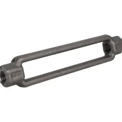 3,500 Lb Load Limit, 5/8" Thread Dia, 6" Take Up, Steel Turnbuckle Body Turnbuckle