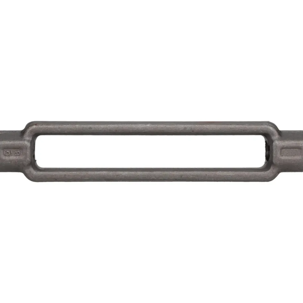 3,500 Lb Load Limit, 5/8" Thread Dia, 6" Take Up, Steel Turnbuckle Body Turnbuckle