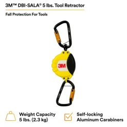 50" 5LB YLW TOOL RETRACTOR