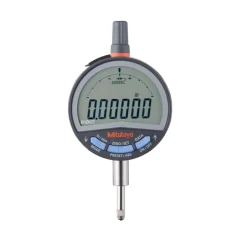 LCD Electronic Drop Indicator: 1/2" Max, 0.000120" Accuracy, Flat Back