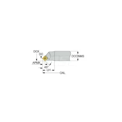 45° Lead Angle, 0.312