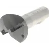 60° Lead Angle, 1/2" to 1.458" Cut Dia, 3/4" Shank Dia, Indexable & Chamfer End Mill