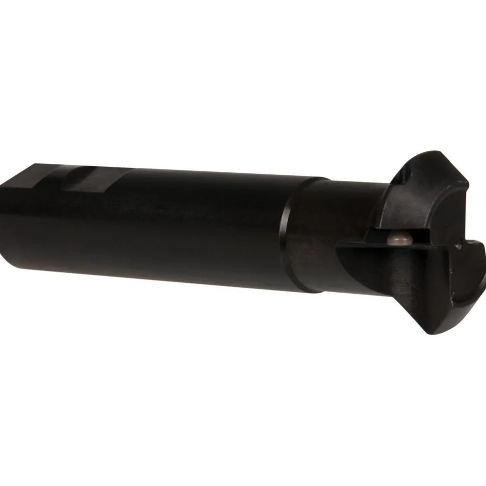45° Lead Angle, 1" to 1.55" Cut Dia, 1" Shank Dia, Indexable & Chamfer End Mill