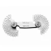 51 Leaf, 0.4 to 7mm Pitch Range, 4 to 42 TPI Range, Screw Pitch Gage