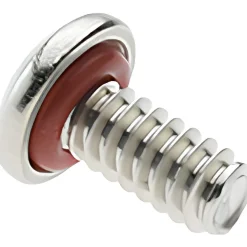 #4-40, 1/4" Length Under Head, Pan Head, #1 Phillips Self Sealing Machine Screw