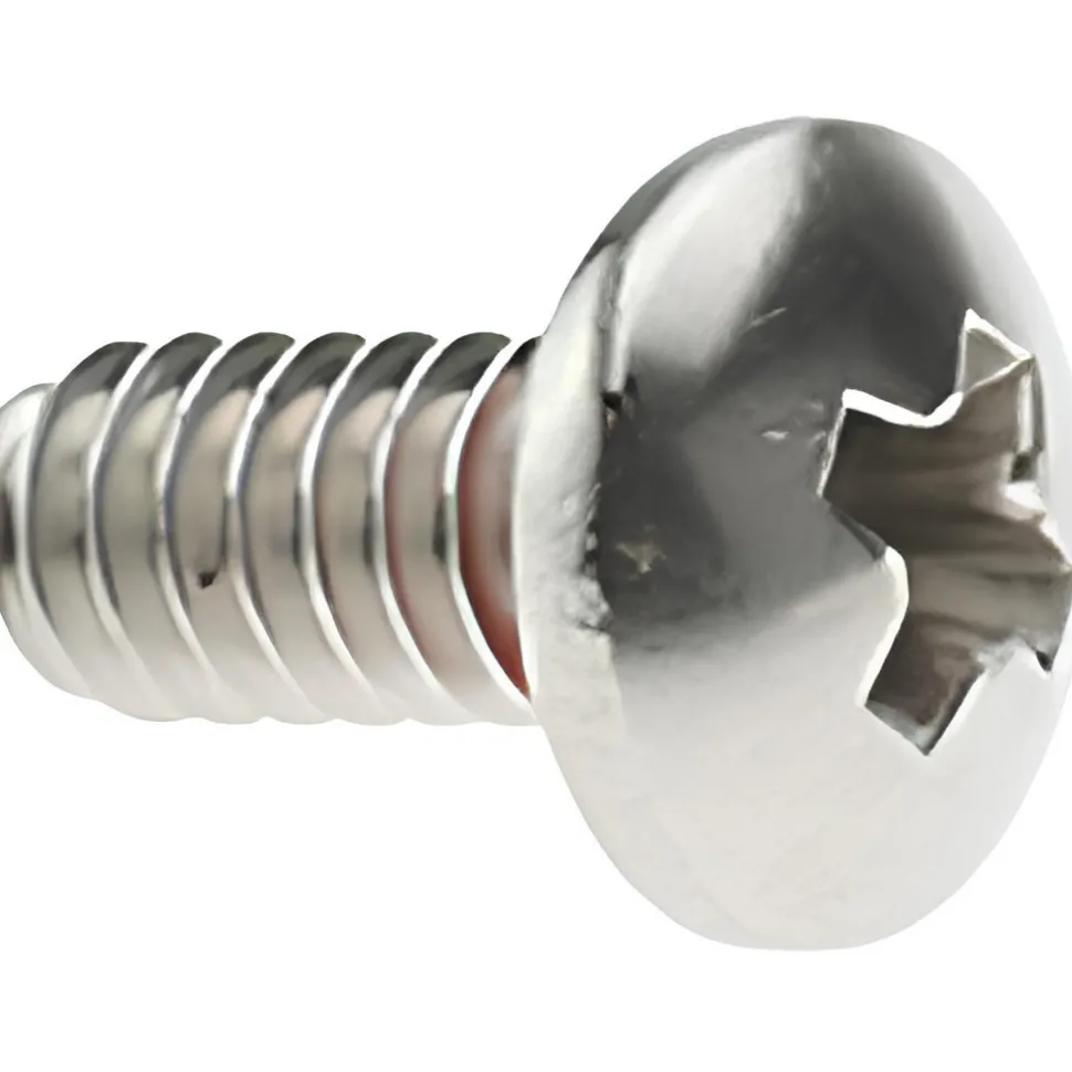 #4-40, 1/4" Length Under Head, Pan Head, #1 Phillips Self Sealing Machine Screw