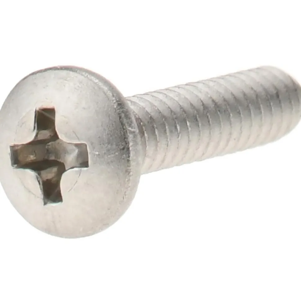 #6-32, 5/8" Length Under Head, Pan Head, #2 Phillips Self Sealing Machine Screw
