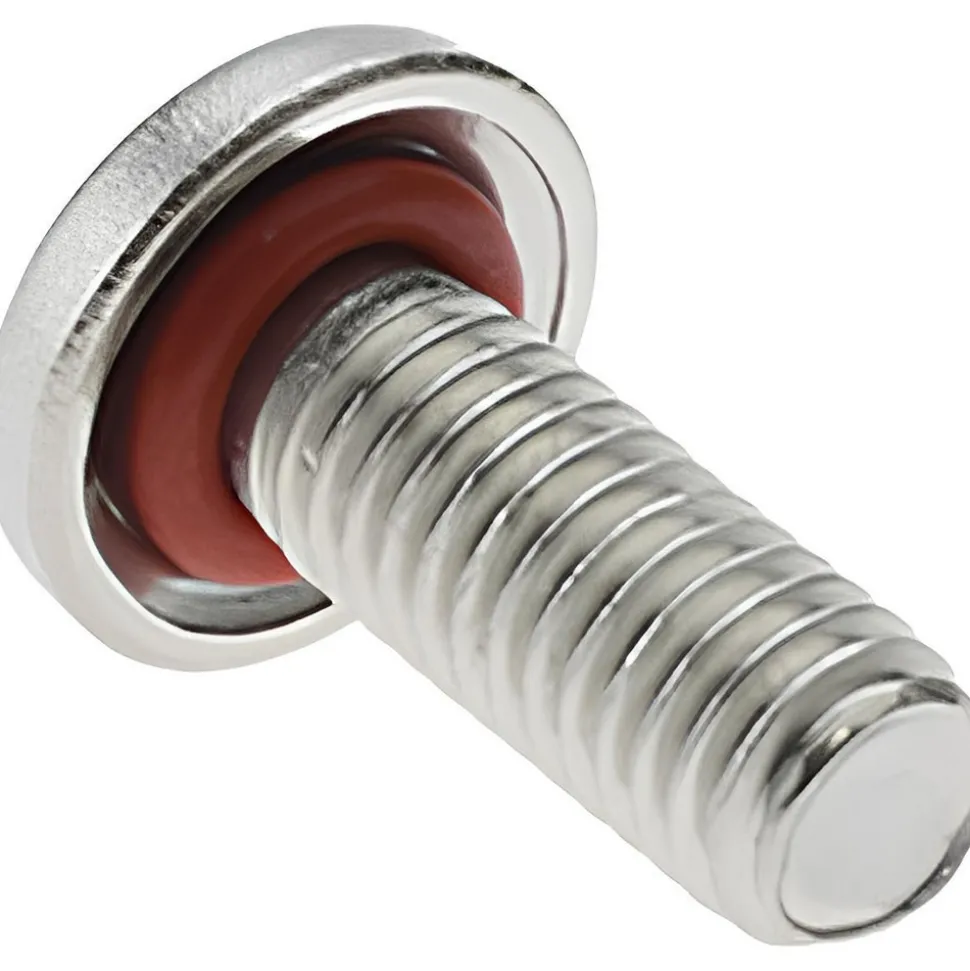 #10-32, 1/2" Length Under Head, Pan Head, #2 Phillips Self Sealing Machine Screw