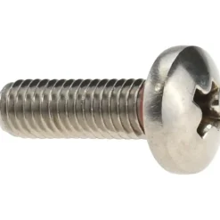 #10-32, 5/8" Length Under Head, Pan Head, #2 Phillips Self Sealing Machine Screw