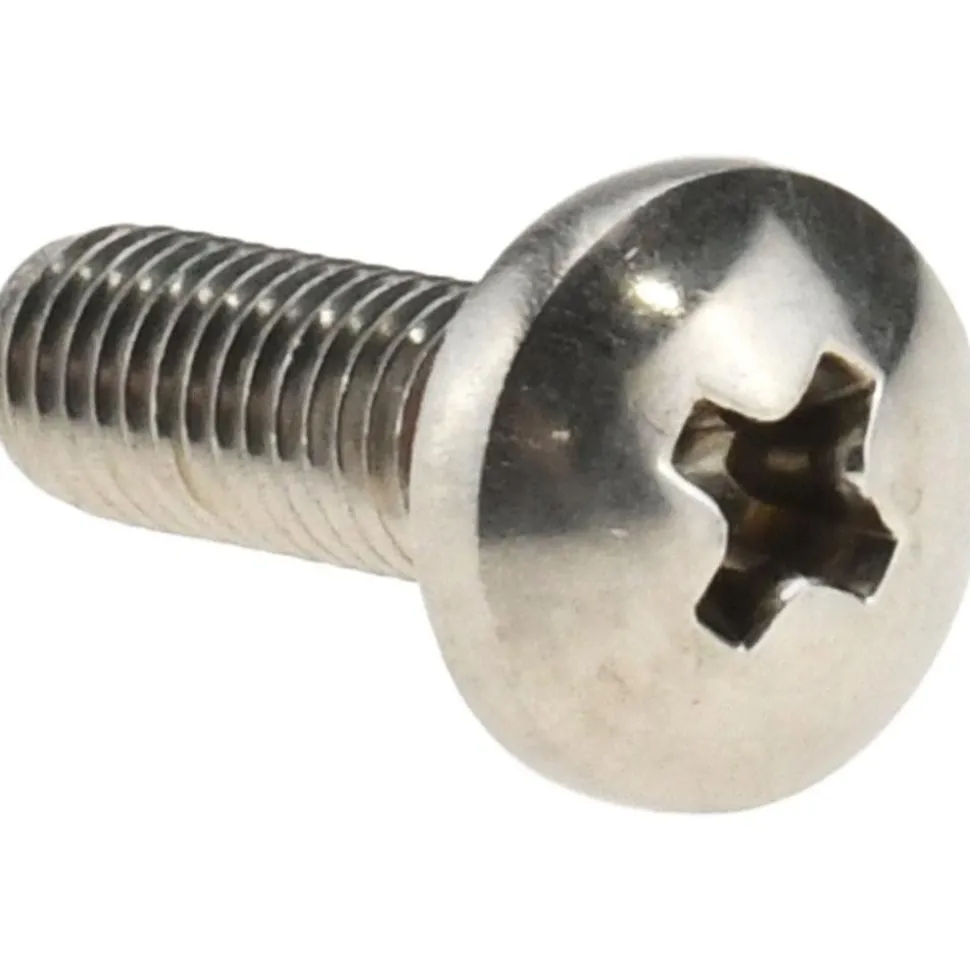 #10-32, 5/8" Length Under Head, Pan Head, #2 Phillips Self Sealing Machine Screw