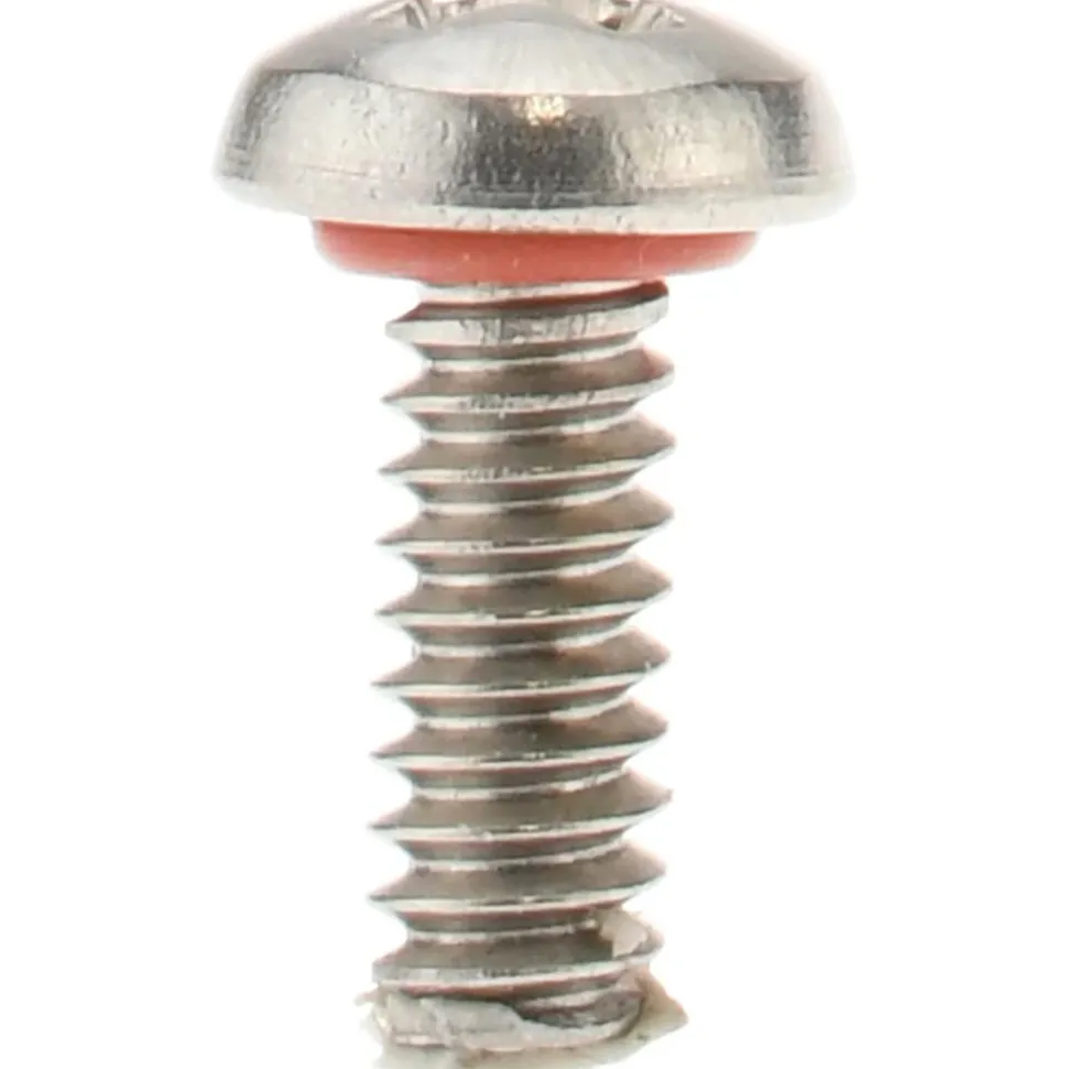 #6-32, 3/8" Length Under Head, Pan Head, #2 Phillips Self Sealing Machine Screw