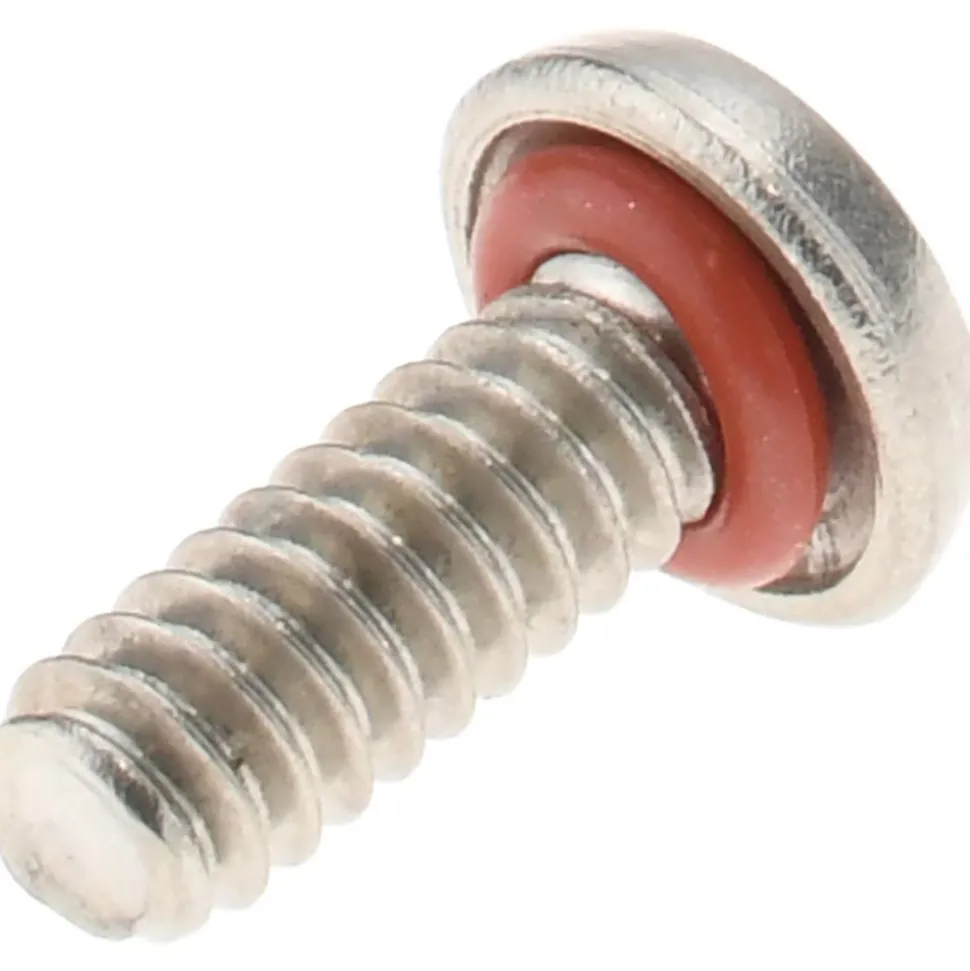 #6-32, 3/8" Length Under Head, Pan Head, #2 Phillips Self Sealing Machine Screw
