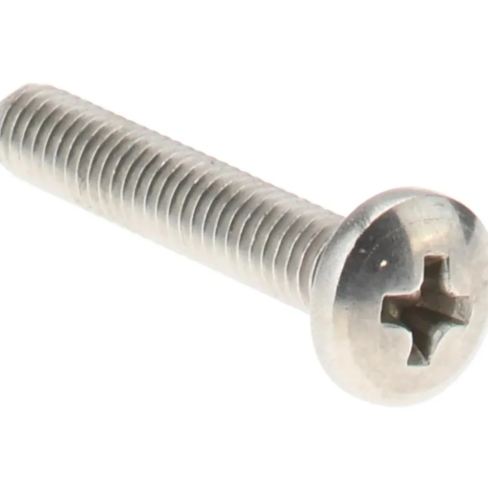 #8-32, 1" Length Under Head, Pan Head, #2 Phillips Self Sealing Machine Screw